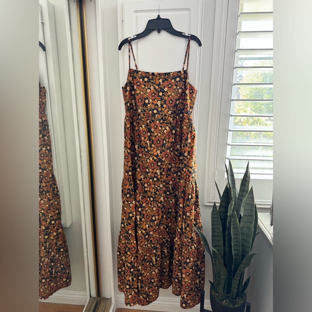 Floral maternity dress